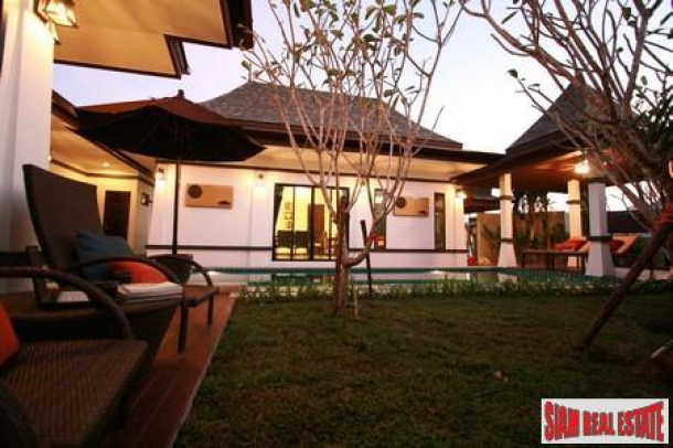 Brand New 3 Bedroom House with Pool in Chalong-17