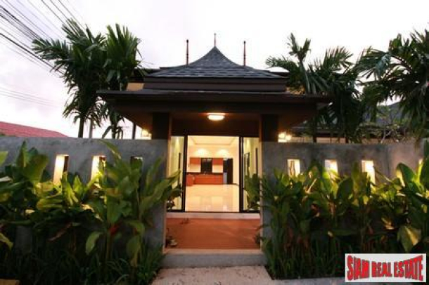 Brand New 3 Bedroom House with Pool in Chalong-5