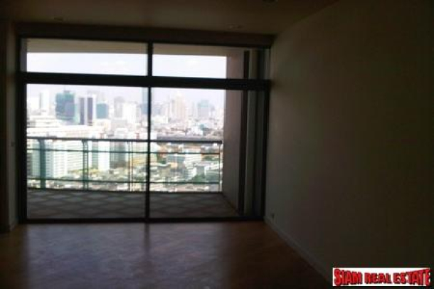 Gorgeous view of Chaophraya River and Saphan Taksin view from 24th floor, Two bedrooms, Two bathrooms Condo for Sale, Close to Bangkok central pier, and Skytrain - Saphan Taksin Station-4