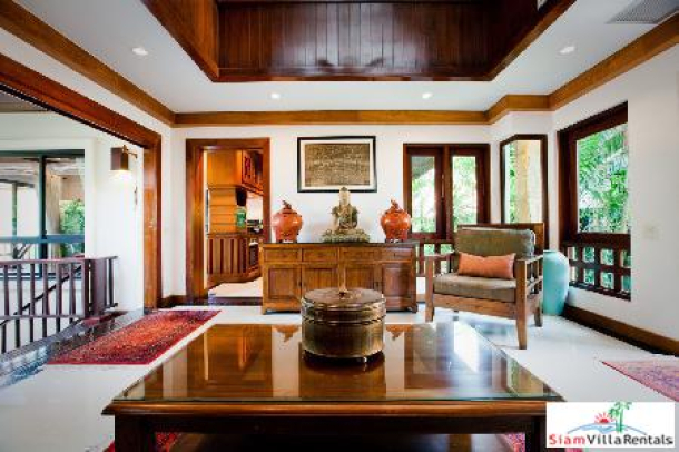 Beautiful 4 Bedroom Pool Villa in Nai Harn secure private estate-5