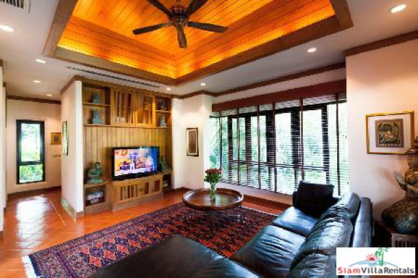 Beautiful 4 Bedroom Pool Villa in Nai Harn secure private estate-6
