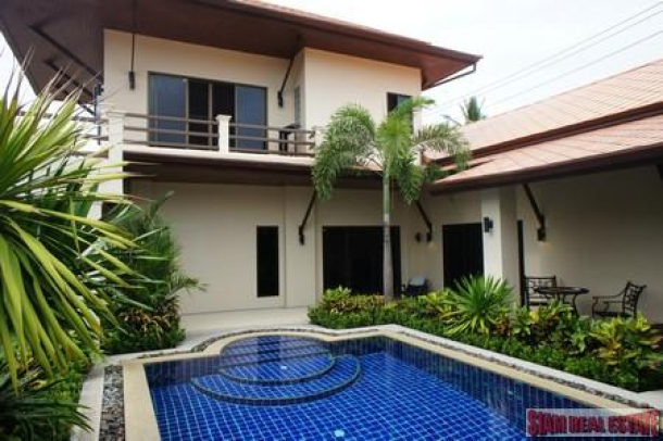 Tropical Three Bedroom House with Private Pool in Rawai-1
