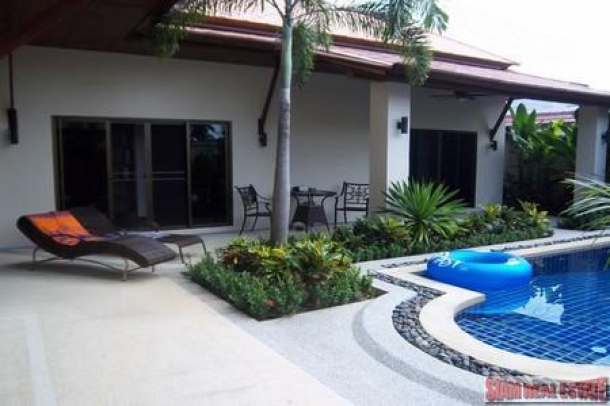 Tropical Three Bedroom House with Private Pool in Rawai-2