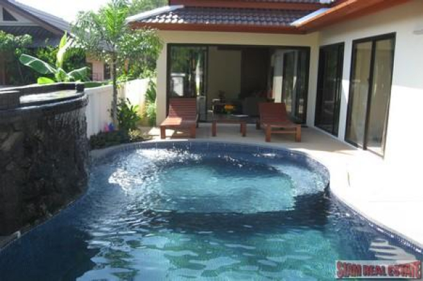 Attractive Thai Style Two Bedroom House with Private Pool in Thalang-1