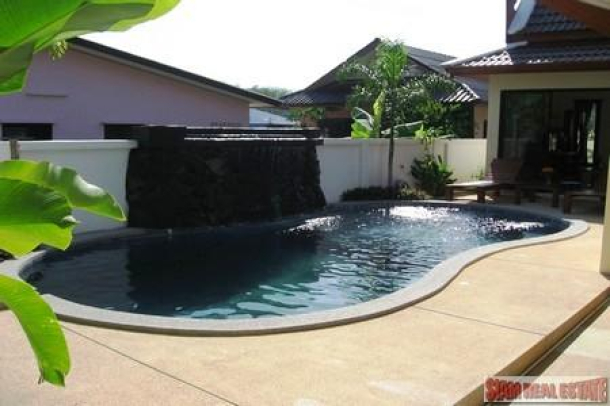 Attractive Thai Style Two Bedroom House with Private Pool in Thalang-3