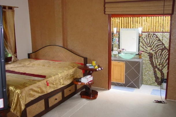 Mae Nam Beach: Two Bedroom Bali Style Sea View Villa-5
