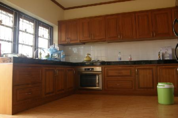 Impressive 3 Bedroom Two Storey House For Long Term Rent In East Pattaya-4