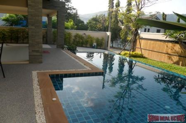 New Unfurnished Three Bedroom House with Pool in Rawai-3