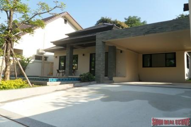 New Unfurnished Three Bedroom House with Pool in Rawai-5