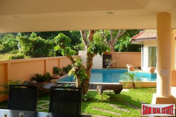 Mediterranean Style Four Bedroom Pool Villa in Thalang for Rent-17