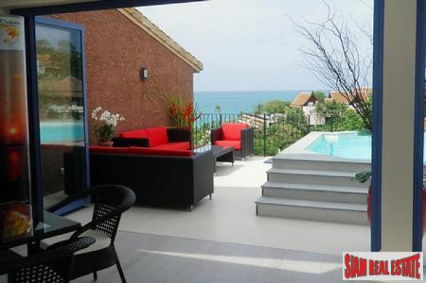 Modern Mediterranean 4-5 Bedroom Pool Villas with Sea Views in Kalim-10