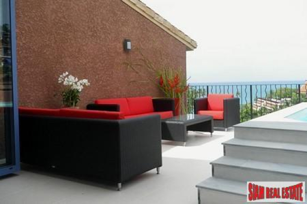 Modern Mediterranean 4-5 Bedroom Pool Villas with Sea Views in Kalim-15