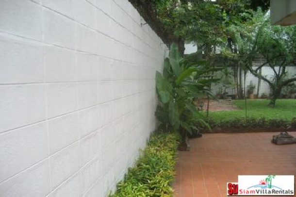 RENTED Private House for rent on Sukhumvit 63, with large garden-17