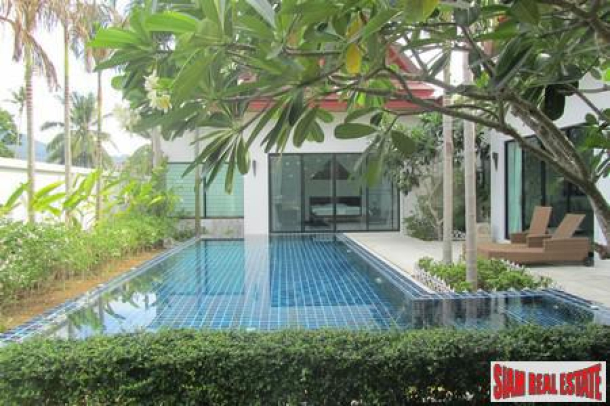 Thai Style Three Bedroom Tropical Pool Villas in Cherng Talay-1
