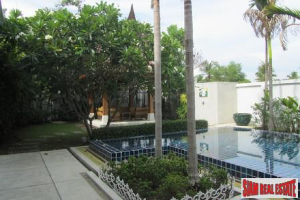 Thai Style Three Bedroom Tropical Pool Villas in Cherng Talay-2