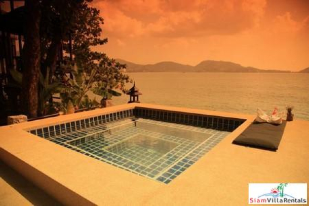 Captivating Oceanfront Two Bedroom Villa with Private Beach in Kalim-1