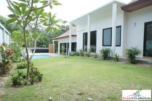 Contemporary Tropical Three Bedroom House with Pool in Cherng Talay-1
