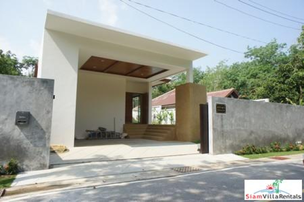 Contemporary Tropical Three Bedroom House with Pool in Cherng Talay-2