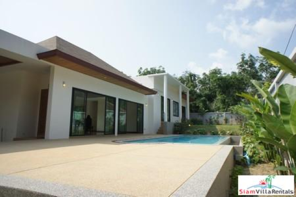 Contemporary Tropical Three Bedroom House with Pool in Cherng Talay-3