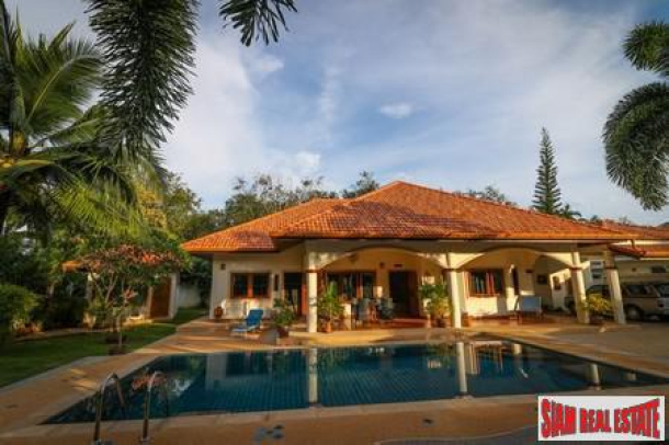 Spacious Four Bedroom House with Pool and Guesthouse in Rawai-2