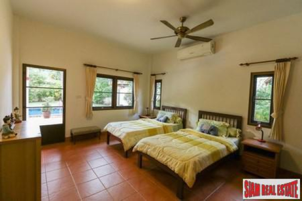 Spacious Four Bedroom House with Pool and Guesthouse in Rawai-7