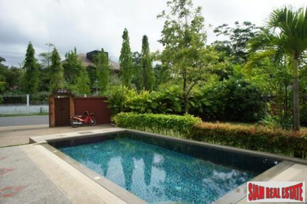 As New Two Bedroom Pool Villa with Large Garden in Bang Jo Village-12