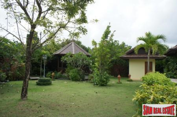 As New Two Bedroom Pool Villa with Large Garden in Bang Jo Village-2