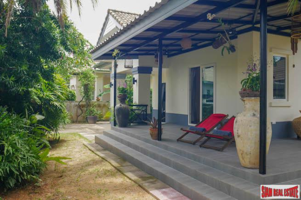 Three Bedroom Modern Thai Pool Villas in New Rawai Development-25