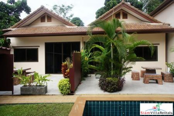 Comfortable Two Bedroom House with Communal Pool in Rawai-3