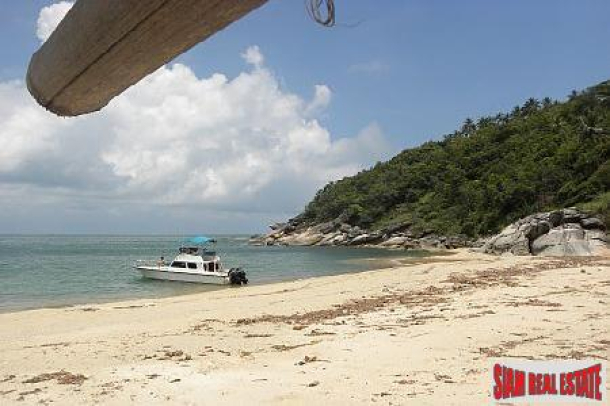 Stunning and Secluded Beachfront Land Available in Koh Phangan-2