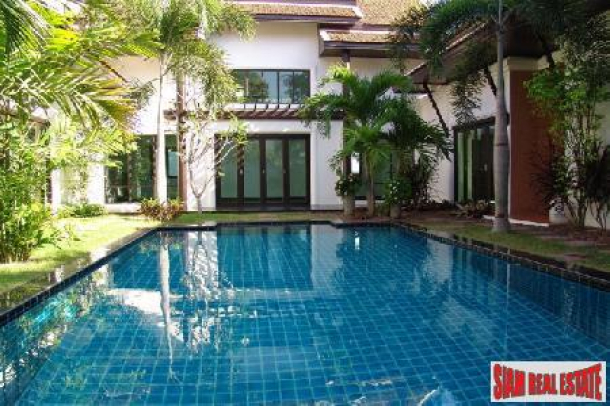 Stunning 3 Bedroom House With Private Pool And Tranquil Garden For Long Term Rent - South Pattaya-1