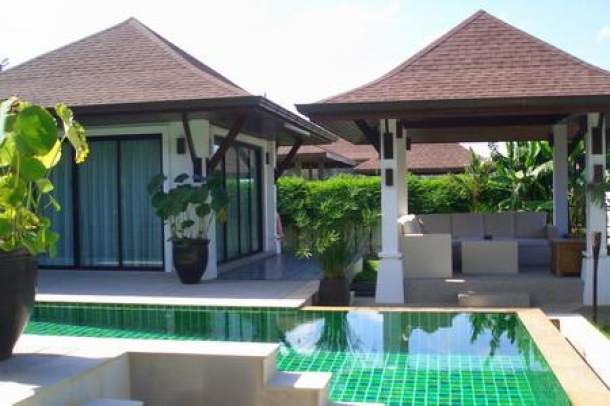 Modern Tropical Three Bedroom Pool Villas in a Small Estate near Laguna-1