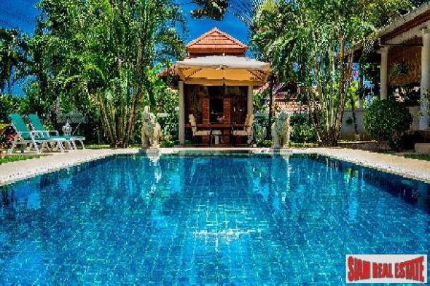 Modern Four Bedroom House with Private Swimming Pool and Large Garden in Rawai-3