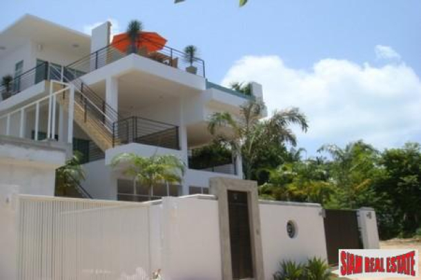 Contemporary Three Bedroom House with Private Pool and Sea View in Rawai-5