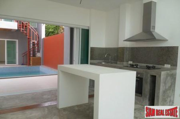 Unique 2-3 Bedroom House with Pool and Sea View Roof Terrace in Rawai-8