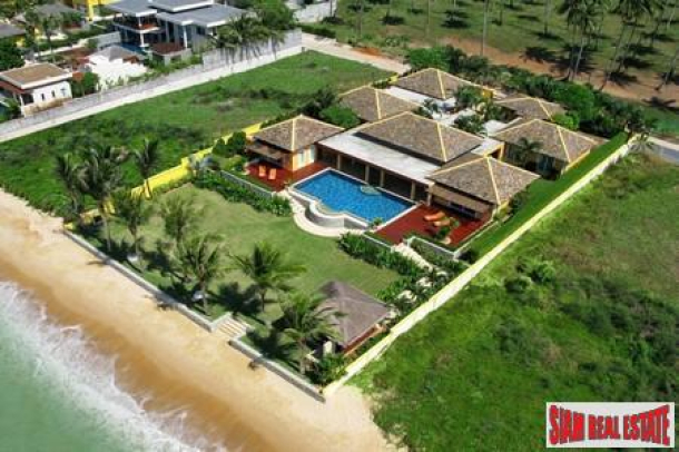Exotic Seven Bedroom Oceanfront Pool Villa at Natai Beach, Phang Nga-1