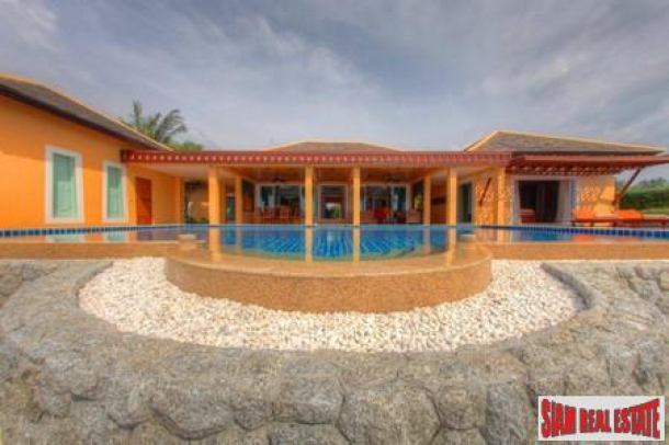 Exotic Seven Bedroom Oceanfront Pool Villa at Natai Beach, Phang Nga-7
