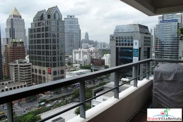 Sathorn Gardens | Exclusively Furnished Two Bedroom Condo with Balcony for Rent on South Sathorn Road-2