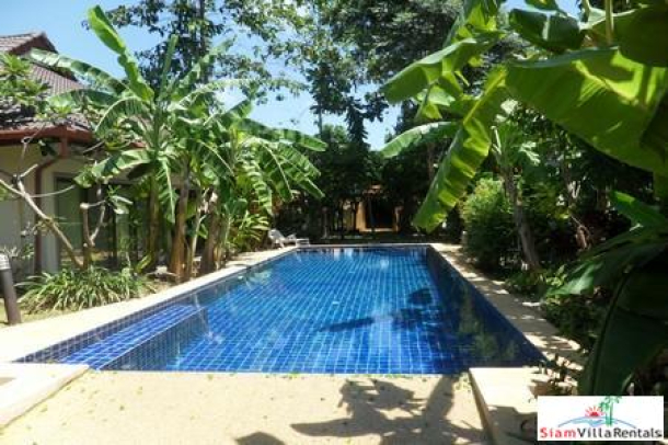 Spacious Two Bedroom House with Shared Pool and Tropical Gardens in Rawai-1