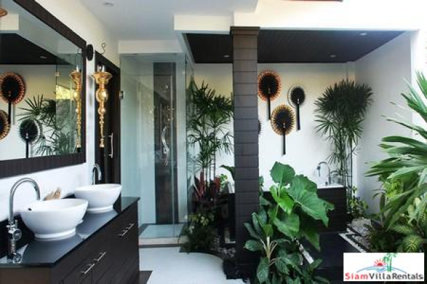 Villa Aelita | Elegant Asian Style Holiday Pool Villa with Two Bedrooms near Layan Beach-5