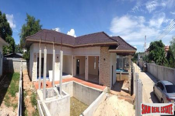 Three Bedroom Modern Thai Pool Villas in New Rawai Development-18