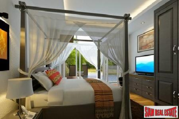 Three Bedroom Modern Thai Pool Villas in New Rawai Development-6