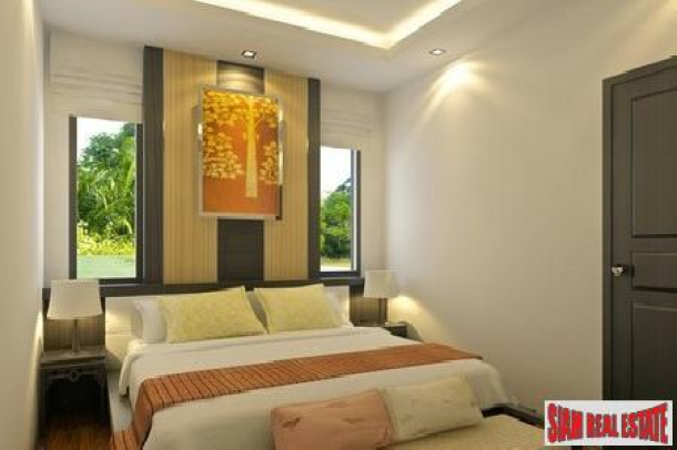 Three Bedroom Modern Thai Pool Villas in New Rawai Development-7