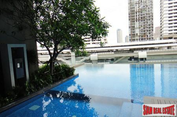 Stylish & Modern Condo for Sale, fully furnished one bed on 28th floor at Hive at Sathorn, Krung Thon Buri Road-16