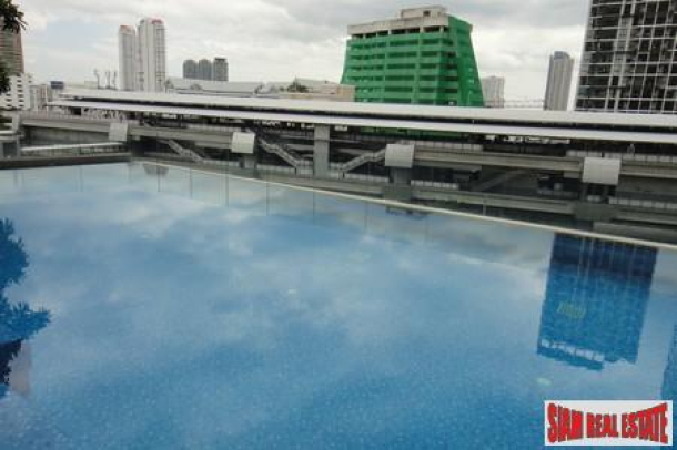 Stylish & Modern Condo for Sale, fully furnished one bed on 28th floor at Hive at Sathorn, Krung Thon Buri Road-17
