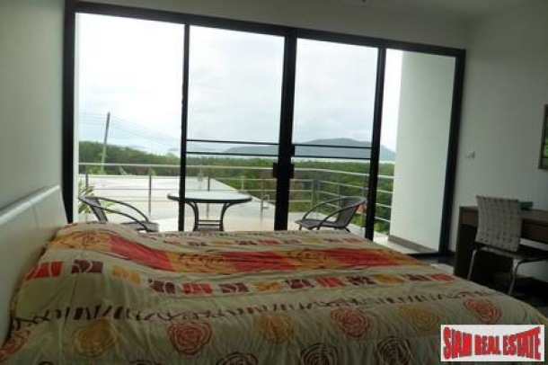 Cool, Modern Six Bedroom Home with Pool and Sea Views in Rawai-11
