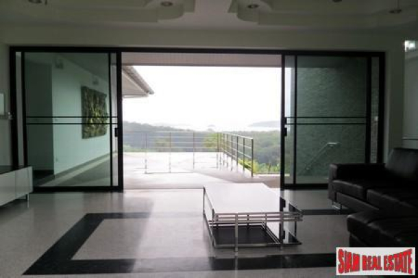 Cool, Modern Six Bedroom Home with Pool and Sea Views in Rawai-13