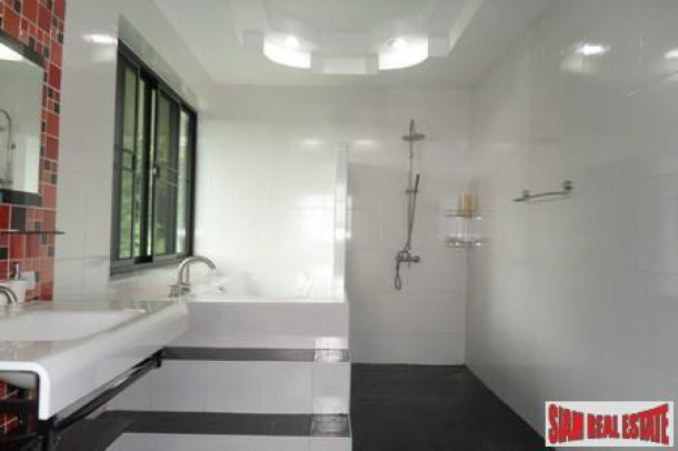 Cool, Modern Six Bedroom Home with Pool and Sea Views in Rawai-14