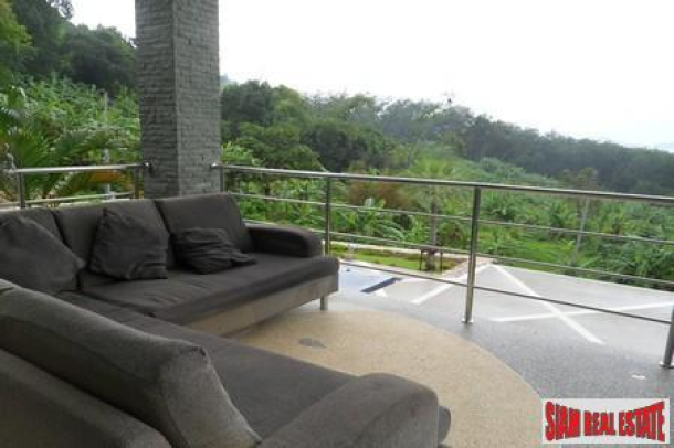 Cool, Modern Six Bedroom Home with Pool and Sea Views in Rawai-18
