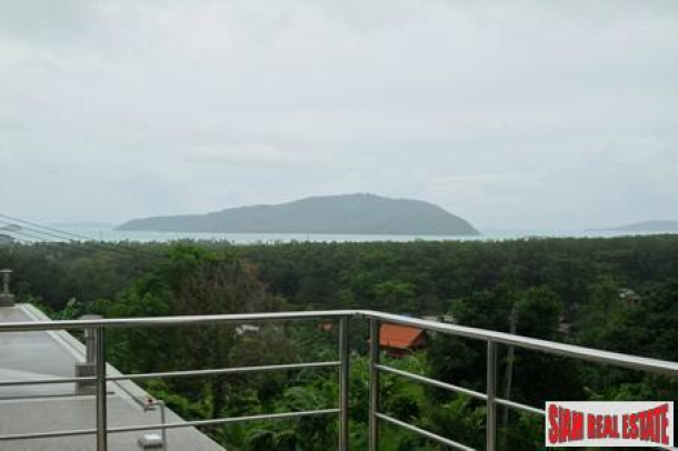 Cool, Modern Six Bedroom Home with Pool and Sea Views in Rawai-4